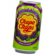 Chupa Chups Sparkling Grape Flavour Soft Drink 45ml 24 Cans 